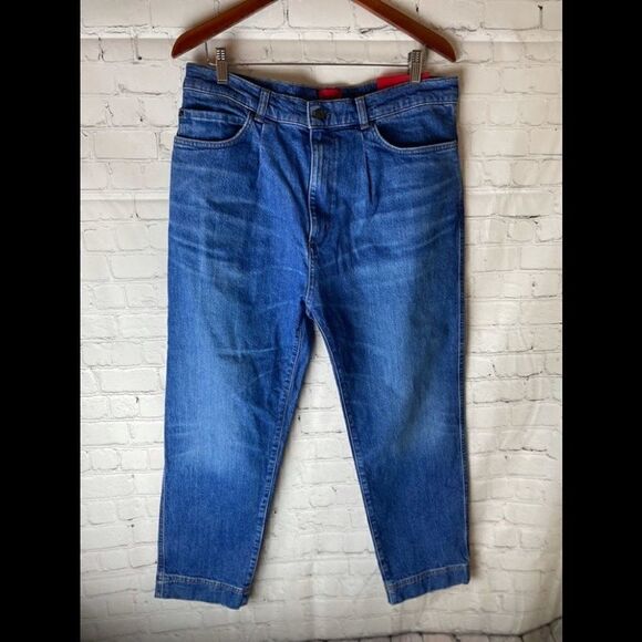 Hugo Blue Jeans 938 Tapered stretch denim - Picture 2 of 13